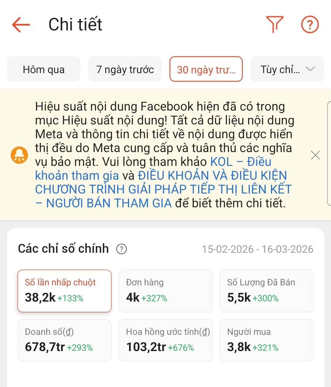 Doanh thu học viên 2